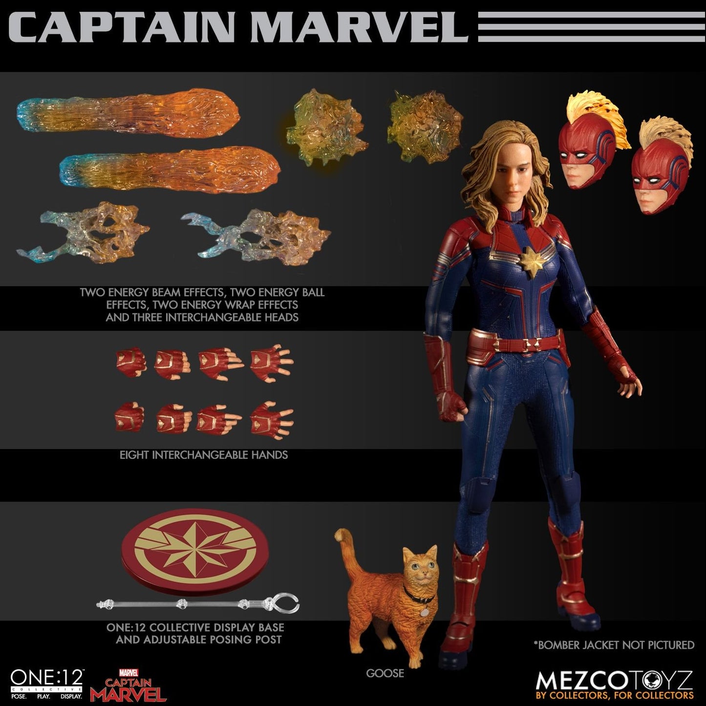 Mezco One:12 Collective Figure: Captain Marvel
