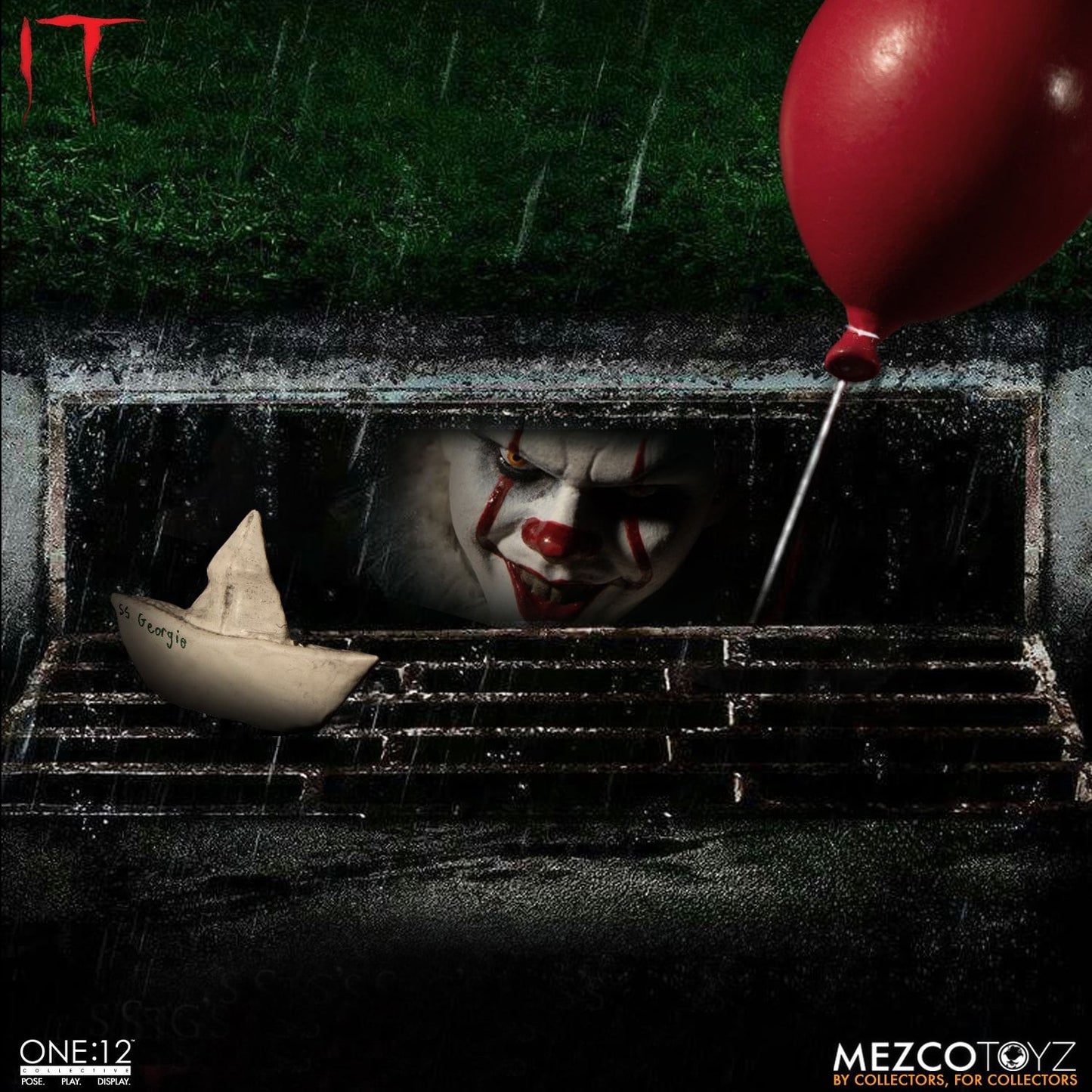 Mezco One:12 Collective Figure: IT (2017) - Pennywise - Videguy Collectibles