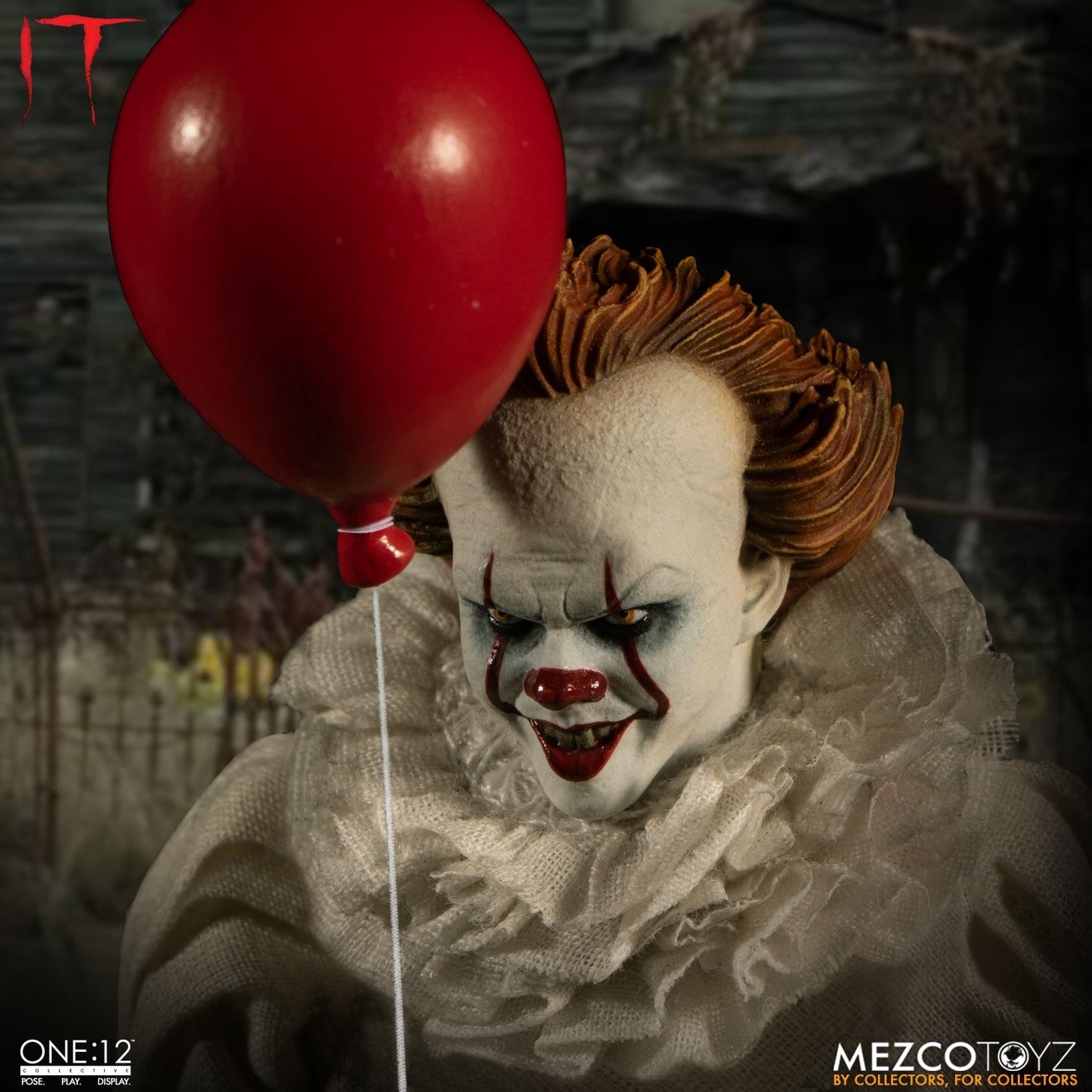 Mezco One:12 Collective Figure: IT (2017) - Pennywise - Videguy Collectibles