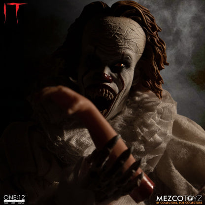 Mezco One:12 Collective Figure: IT (2017) - Pennywise - Videguy Collectibles