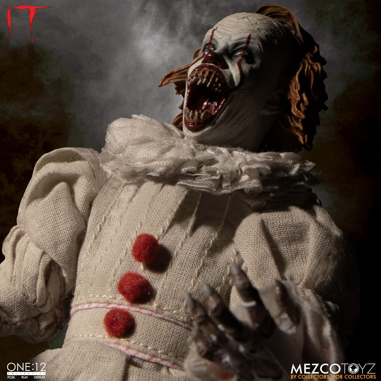 Mezco One:12 Collective Figure: IT (2017) - Pennywise - Videguy Collectibles