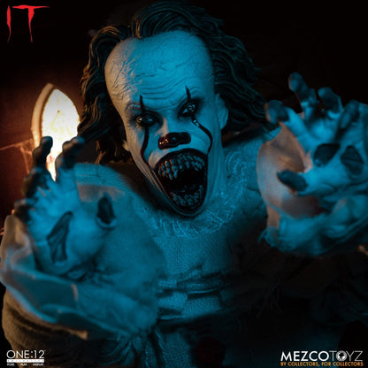 Mezco One:12 Collective Figure: IT (2017) - Pennywise - Videguy Collectibles