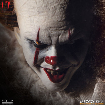 Mezco One:12 Collective Figure: IT (2017) - Pennywise - Videguy Collectibles