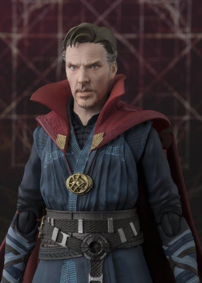 Bandai S.H.Figuarts: Doctor Strange - Doctor Strange & Burning Flame Set - Videguy Collectibles