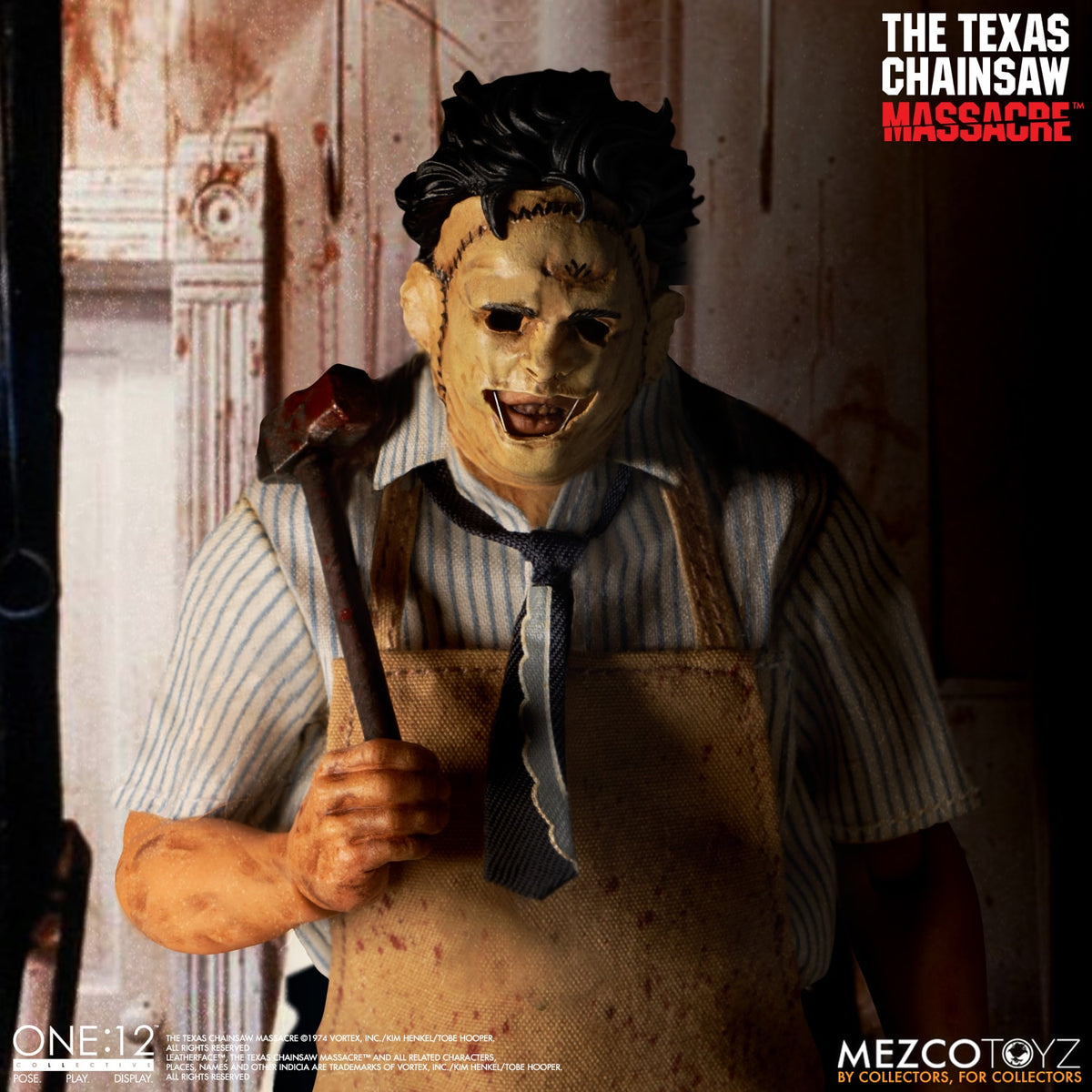 The Texas Chainsaw Massacre - Leatherface - One:12 Collective Action Figure - Videguy Collectibles