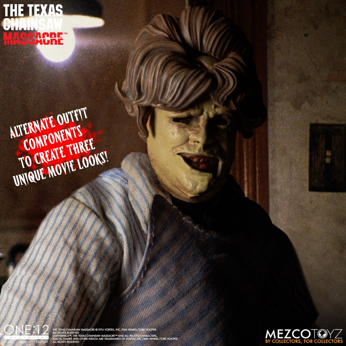 The Texas Chainsaw Massacre - Leatherface - One:12 Collective Action Figure - Videguy Collectibles