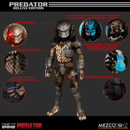 Predator: Predator (Jungle Hunter) - Deluxe Edition - One:12 Collective Figure - Videguy Collectibles