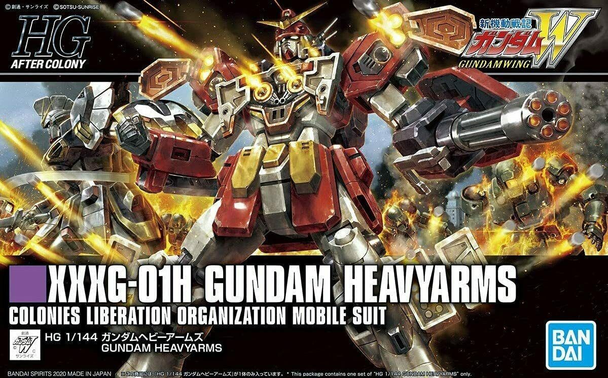 Gundam Wing - #236 Gundam Heavyarms - HGAC 1/144  Model Kit - Videguy Collectibles