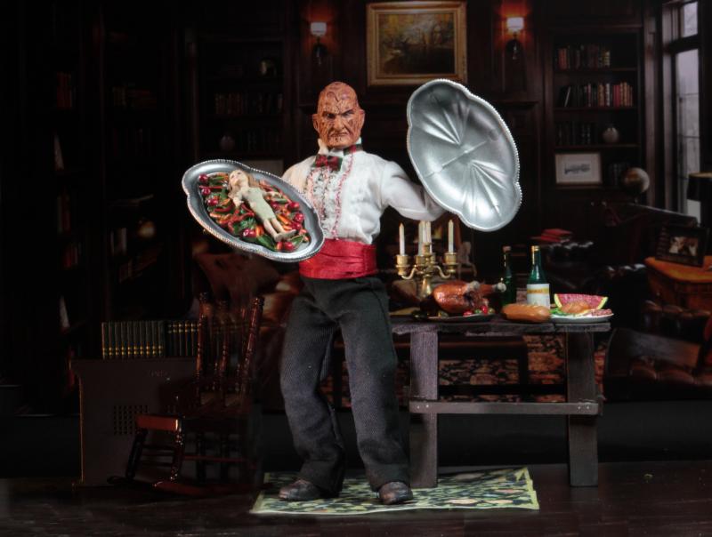 Nightmare on Elm Street - 8" Clothed Figure - Part 5 Chef Freddy - Videguy Collectibles