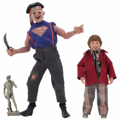 NECA 8 Inch Clothed Action Figure - The Goonies Sloth and Chunk 2 - Pack - Videguy Collectibles