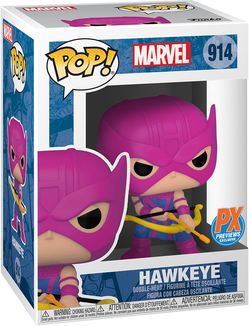 Funko POP! Marvel: Classic Hawkeye #914 (Previews Exclusive)