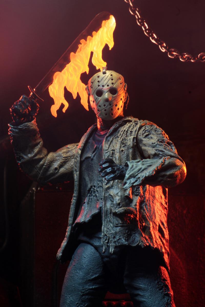 NECA 7 Inch Scale Action Figure: Freddy vs Jason - Ultimate Jason Voorhees