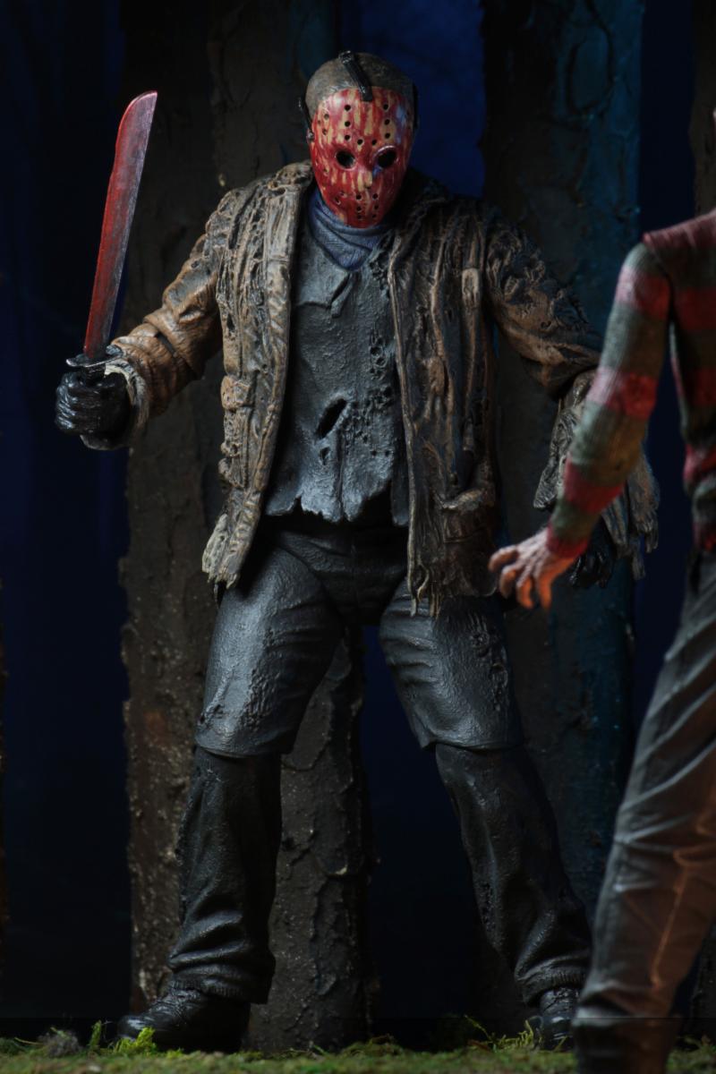 NECA 7 Inch Scale Action Figure: Freddy vs Jason - Ultimate Jason Voorhees