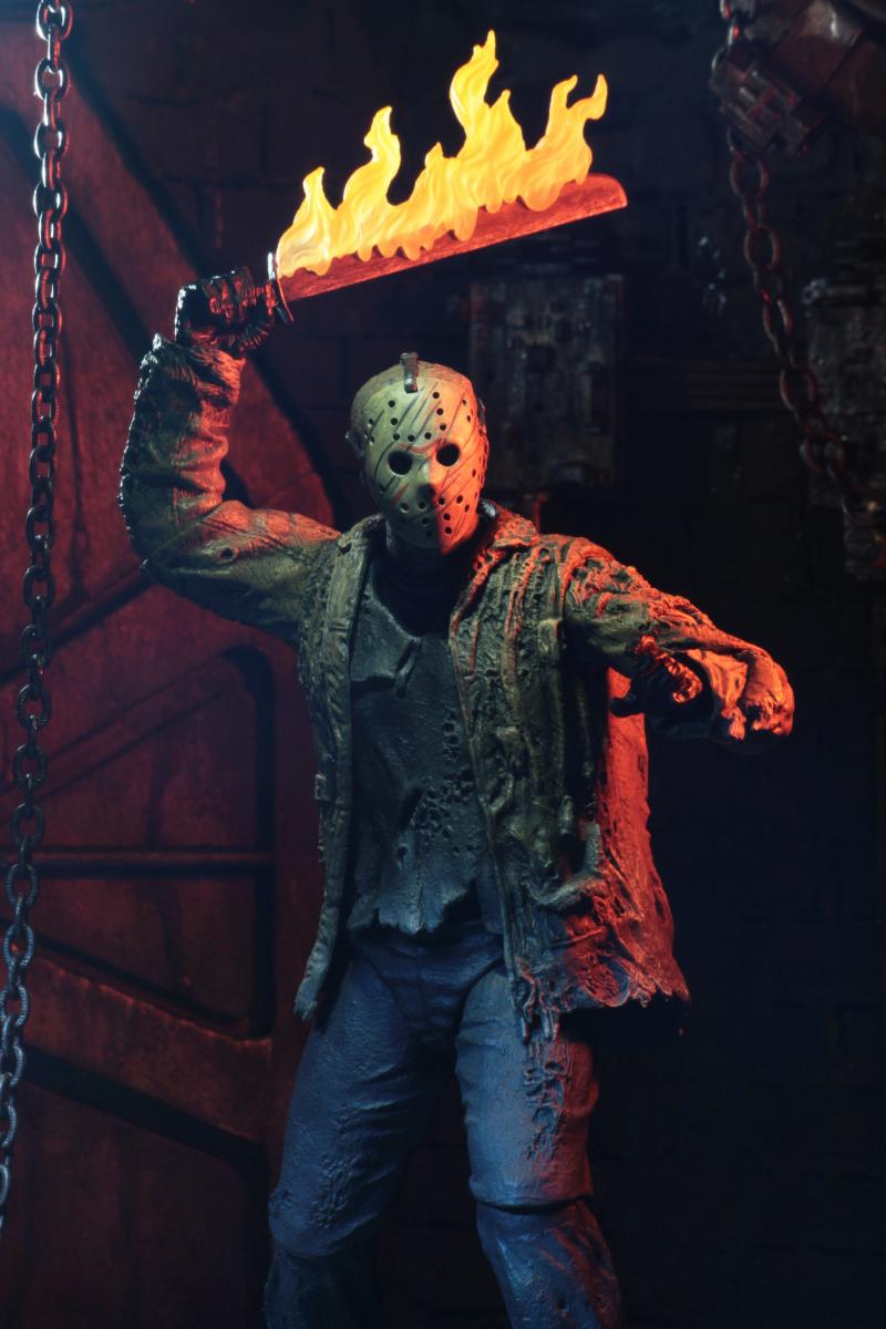 NECA 7 Inch Scale Action Figure: Freddy vs Jason - Ultimate Jason Voorhees