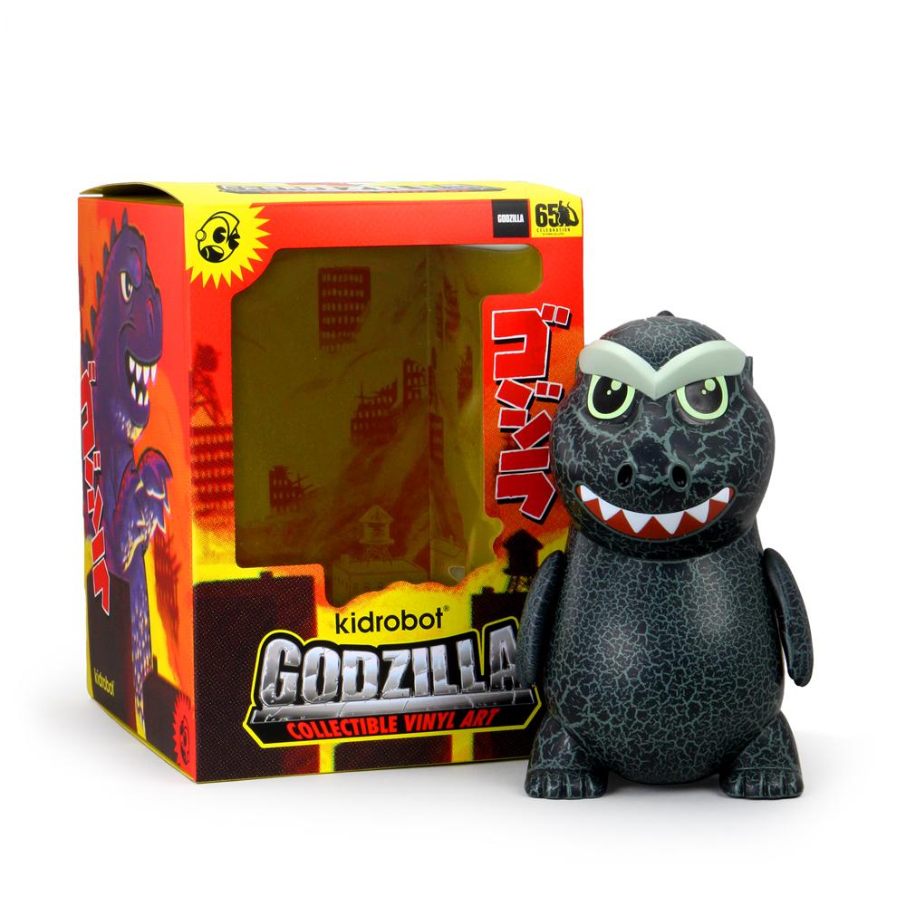 Kid Robot - Godzilla 1954 8-inch Art Figure - GID Crackle - Videguy Collectibles