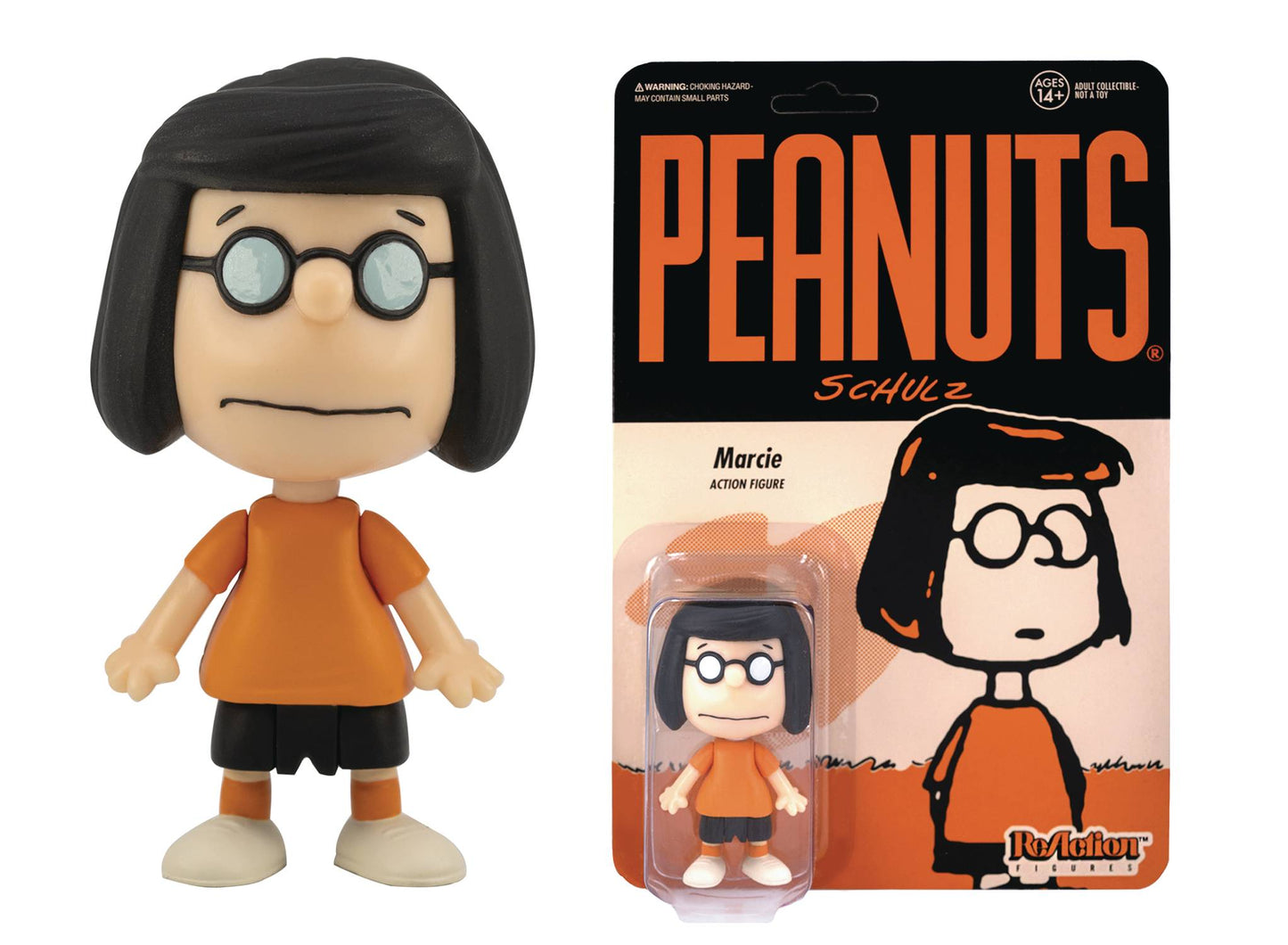 Super 7 - Peanuts Wave 2 - Marcie - Reaction Figure - Videguy Collectibles
