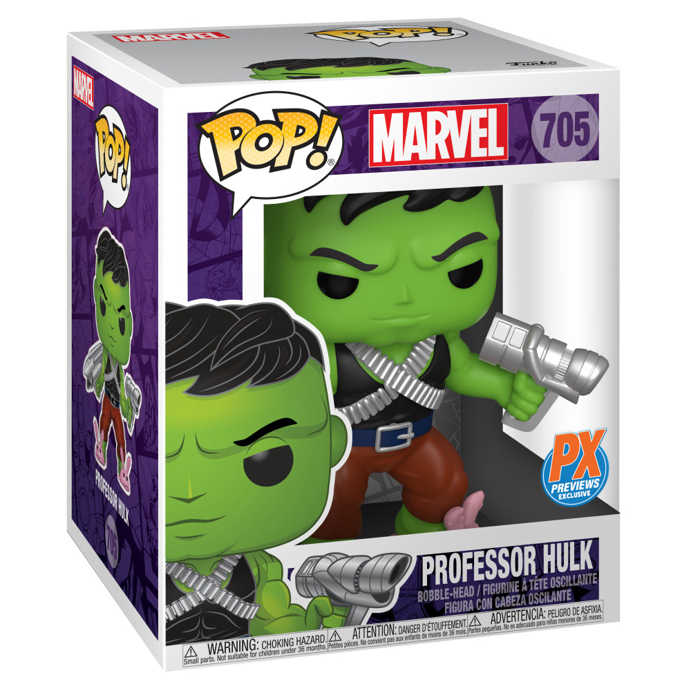 Funko Marvel 6 inch Pop - Professor Hulk - Previews Exclusive - Videguy Collectibles