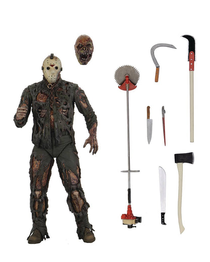 Friday the 13th: New Blood:  -  JASON - Ultimate 7 inch Action Figure - Videguy Collectibles