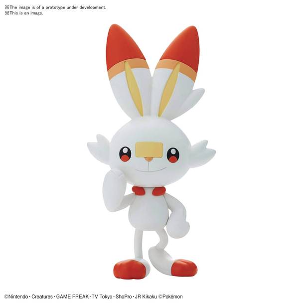Pokemon: #05 Scorbunny - Quick Model Kit - Videguy Collectibles
