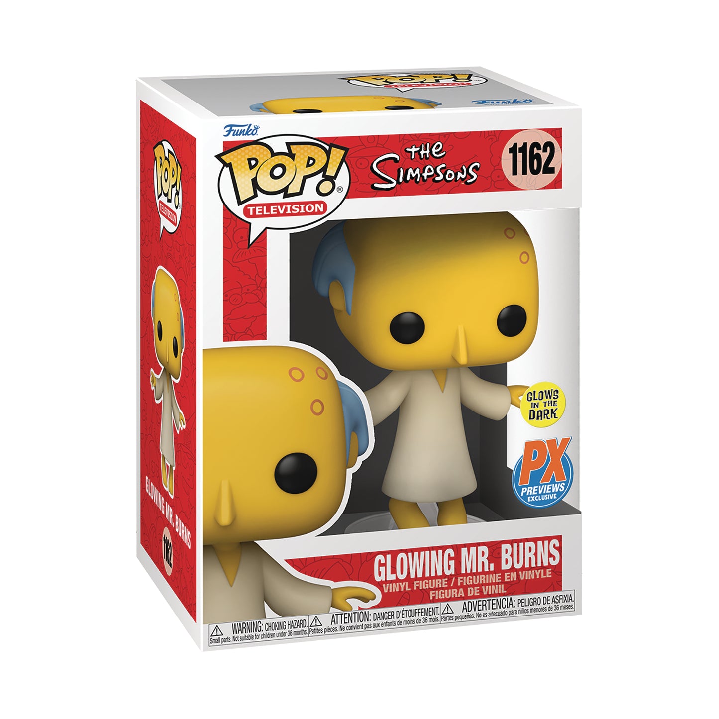 Funko Television Pop - The Simpsons - Alien Mr Burns - Previews Exclusive