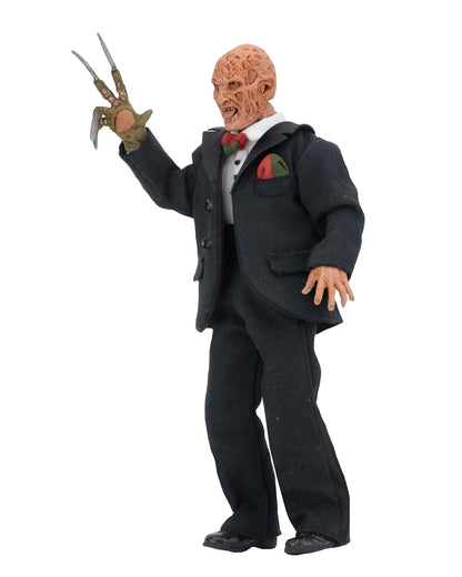 NECA 8" Clothed Action Figure - Nightmare on Elm Street - Tuxedo Freddy - Videguy Collectibles
