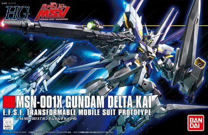 Bandai - Gundam - #148 MSN-001X Delta Kai - HGUC 1/144