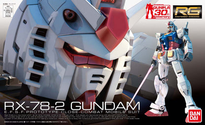 Bandai - Mobile Suit Gundam - #1 RX-78-2 Gundam - RG 1/144