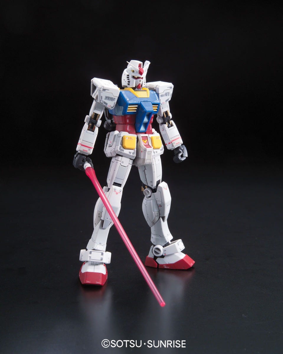 Bandai - Mobile Suit Gundam - #1 RX-78-2 Gundam - RG 1/144