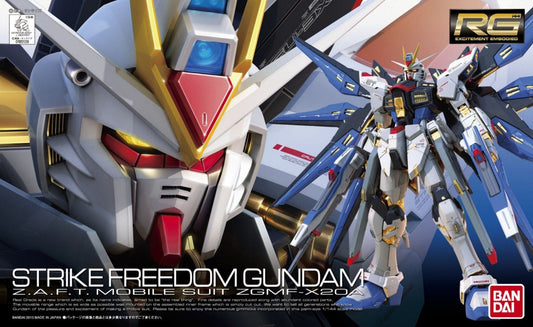 Bandai Hobby - Gundam Seed Destiny - #14 Strike Freedom Gundam - RG 1/144 Model Kit