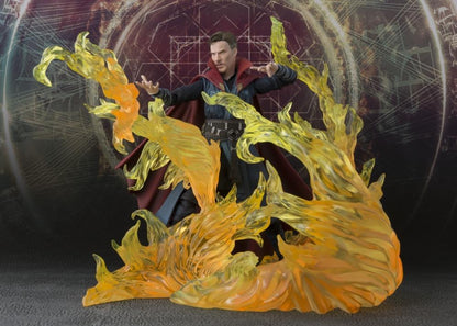 Bandai S.H.Figuarts: Doctor Strange - Doctor Strange & Burning Flame Set - Videguy Collectibles