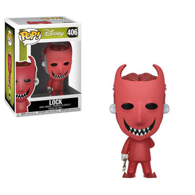 Funko POP! Disney: The Nightmare Before Christmas - Lock #406 - Videguy Collectibles